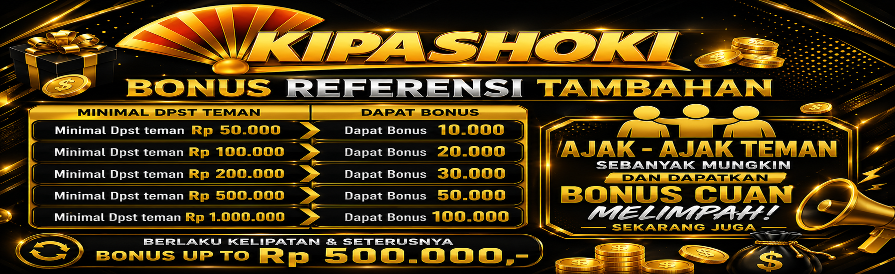 BONUS AJAK TEMAN