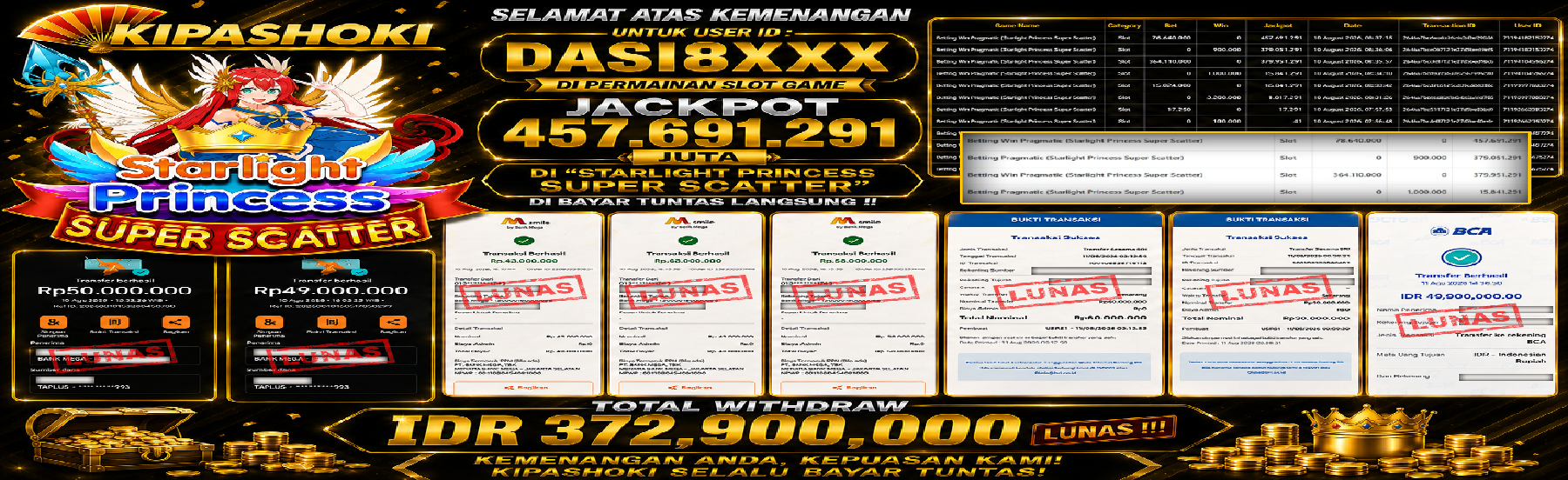 BUKTI JP SLOT