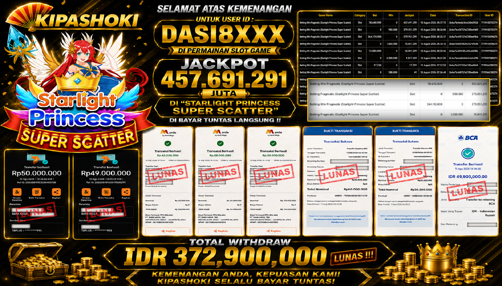 BUKTI JP SLOT