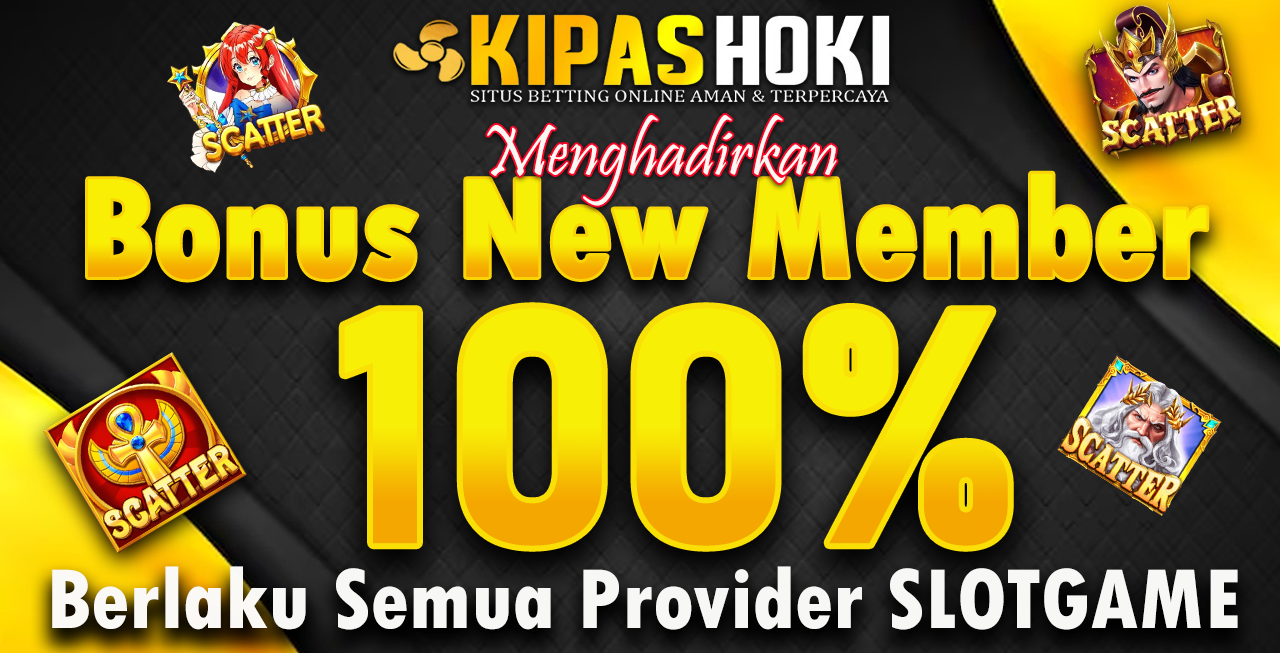 BONUS NEW MEMBER 100%^SLOT